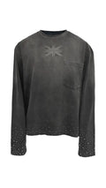 Britain Rhinestone Long sleeve